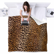 Leopard Background Blankets 54281136