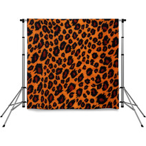 Leopard Fur As Background Backdrops 33670085