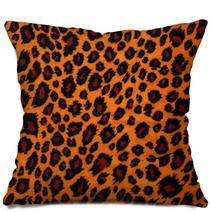 Leopard Fur As Background Pillows 33670085