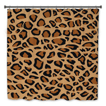 Leopard Fur Or Skin Seamless Pattern Bath Decor 65511910
