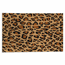Leopard Fur Or Skin Seamless Pattern Rugs 65511910