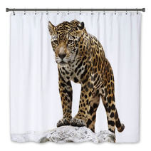 Leopard On The Rock Bath Decor 55051445
