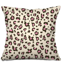 Leopard Ornament Seamless Pattern Pillows 60170716