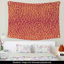 Leopard Pattern, Repeating Background Wall Art 67470708