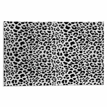 Leopard Seamless Pattern Design, Vector Background Rugs 70539738