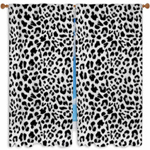 Leopard Seamless Pattern Design, Vector Background Window Curtains 70539738