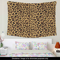 Leopard Seamless Pattern Design, Vector Illustration Background Wall Art 68677291