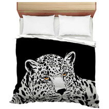 Leopard With Gold Eyes Bedding 60173514