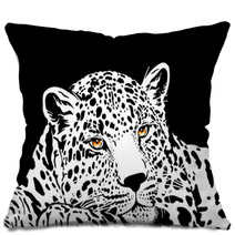 Leopard With Gold Eyes Pillows 60173514