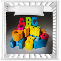 Letters A B C Made Of Wood Nursery Decor 63498372