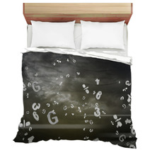 Letters And Numerals Bedding 67358142
