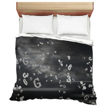 Letters And Numerals Bedding 67693890