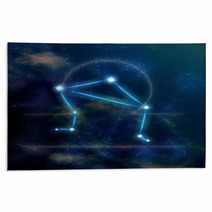 Libra Constellation And Symbol Rugs 38516410