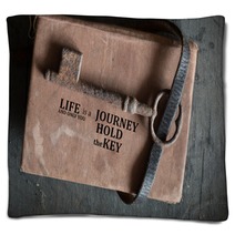 Life Is A Journey And Only You Hold The Key. Blankets 86728520