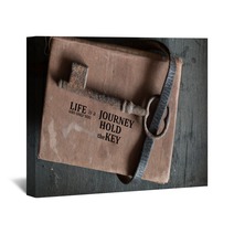 Life Is A Journey And Only You Hold The Key. Wall Art 86728520