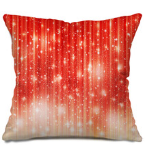 Light Christmas background Pillows 61922754
