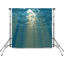 Light from the surface of the sea Backdrops 65283055