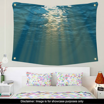 Light from the surface of the sea Wall Art 65283055