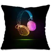 Light Headphones Pillows 55106164