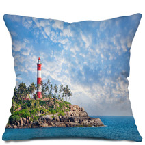Lighthouse On The Rocks Pillows 59466409