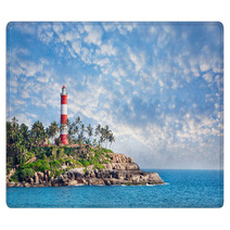 Lighthouse On The Rocks Rugs 59466409