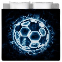 Lighting Soccer Ball Bedding 93115875