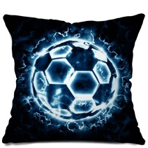 Lighting Soccer Ball Pillows 93115875