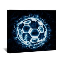 Lighting Soccer Ball Wall Art 93115875