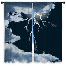 Lightning Window Curtains 58916932