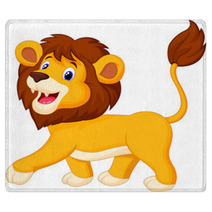 Lion Cartoon Walking Rugs 59256288