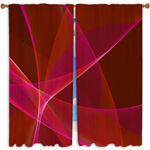 Little Crazy Abstract Background Window Curtains 69998399