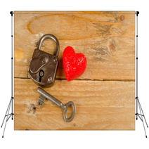 Lock And Key To A Heart Backdrops 60315485