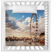 London, England The UK Skyline. The River Thames Nursery Decor 61740708