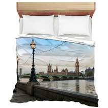 London Morning Cityscape Bedding 66663055