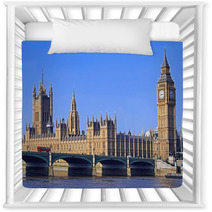 London, Parliament Building And Westminster Bridge Nursery Decor 55039457