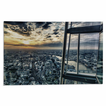 London Skyline By Sunset From The Skyscraper Rugs 64839559