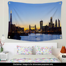 London Skyline Panoramic Wall Art 67489616