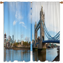 London Tower Panorama Window Curtains 47149458