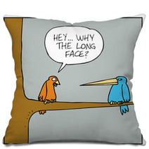 Long Face Pillows 6942634