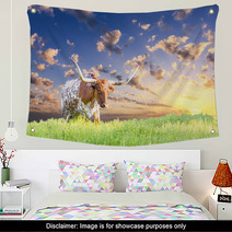 Longhorn Cow Wall Art 68771065
