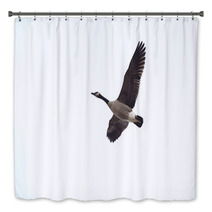 Looking Up At A Goose In Flight Bath Decor 98403912