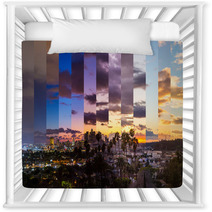 Los Angeles Slices Of Time Timelapse Sunset Day To Night Nursery Decor 139269991