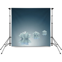 Lotus - Purity Background Backdrops 53446424