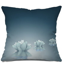 Lotus - Purity Background Pillows 53446424