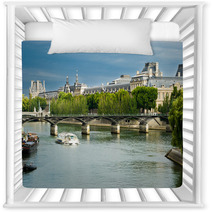 Louvre - View From Seine Nursery Decor 11276938