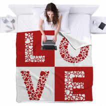 Love Hearts Blankets 67510058