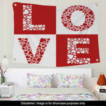 Love Hearts Wall Art 67510058