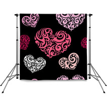 Love Seamless Background Backdrops 41230467