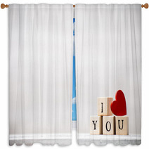 Love. Window Curtains 59023665