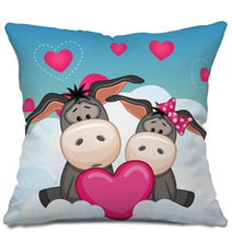 Lovers Donkeys Pillows 83770590